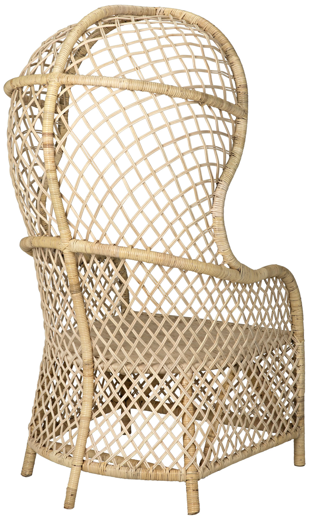 American Home Furniture | Noir - Gigi Chair, Rattan