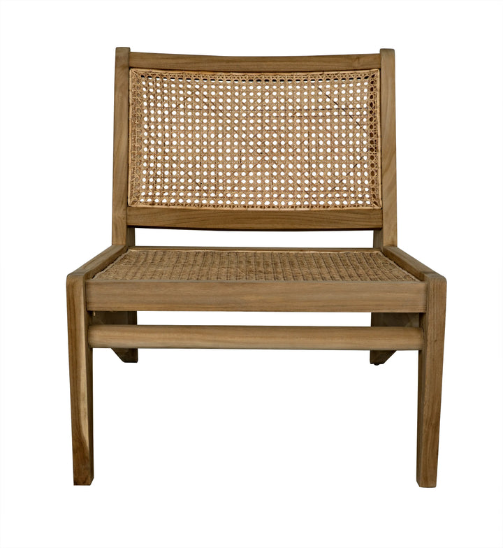 American Home Furniture | Noir - Udine Chair With Caning, Teak