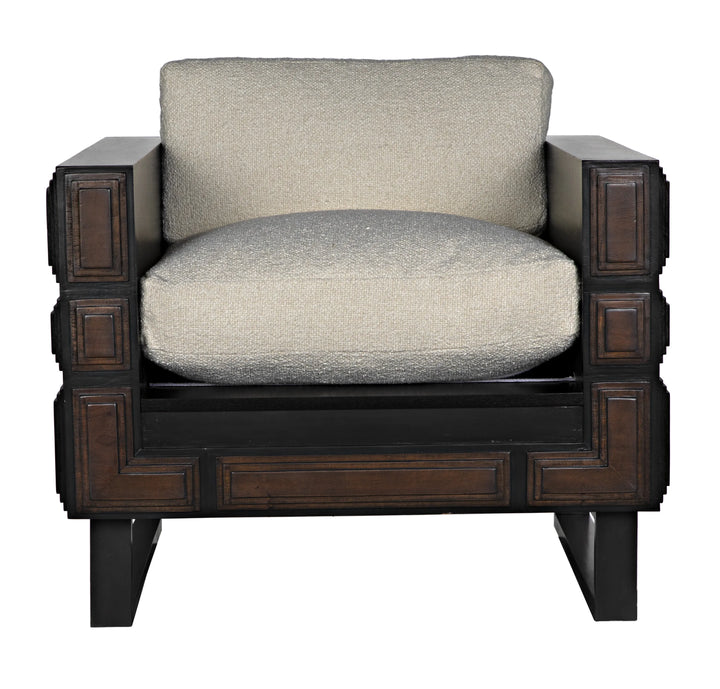 American Home Furniture | Noir - Bonfantini Chair w/US Made Cushions