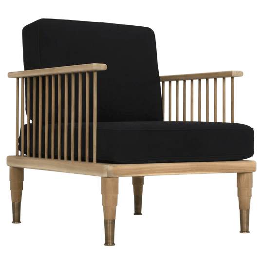 Noir Murphy Chair, Teak ACCENT + LOUNGE CHAIRS
