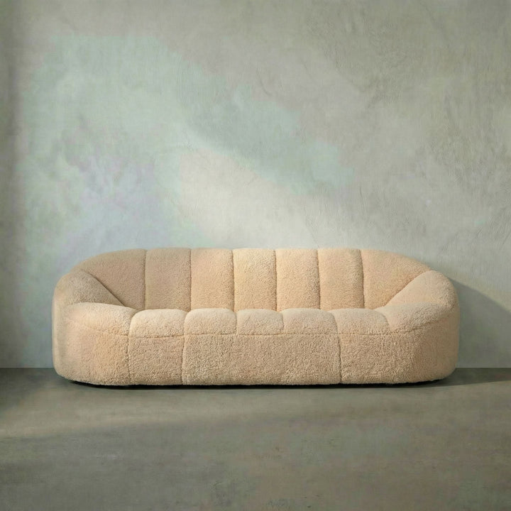 Noir Amadeus Sofa - Camel Fabric