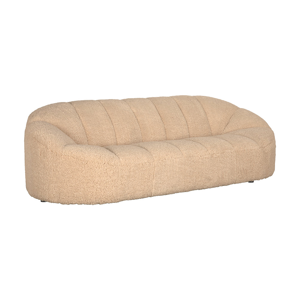 Noir Amadeus Sofa - Camel Fabric