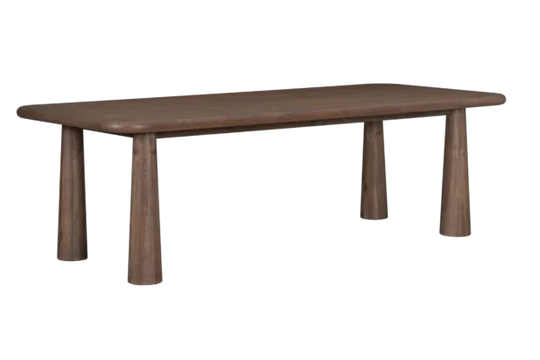 Salted Oak Sequoia Modern 84" Dining Table DINING TABLES