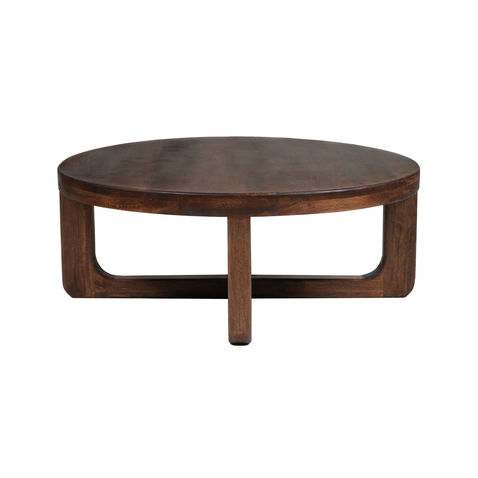 Salted Oak Sonoma 44" Round Coffee Table COFFEE TABLES