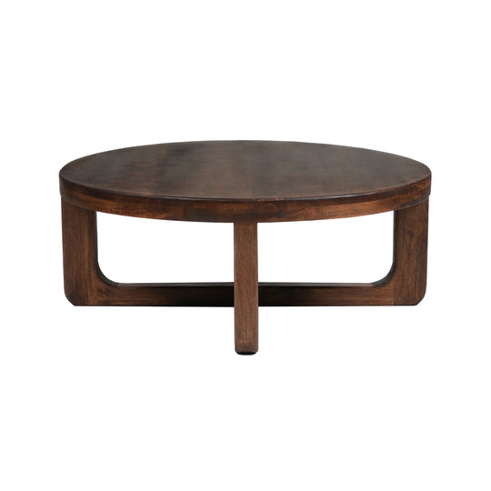 Salted Oak Sonoma 44" Round Coffee Table COFFEE TABLES
