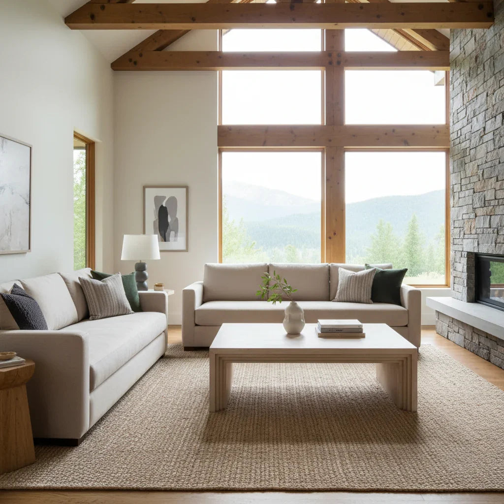 Salted Oak Mojave 54" Coffee Table COFFEE TABLES