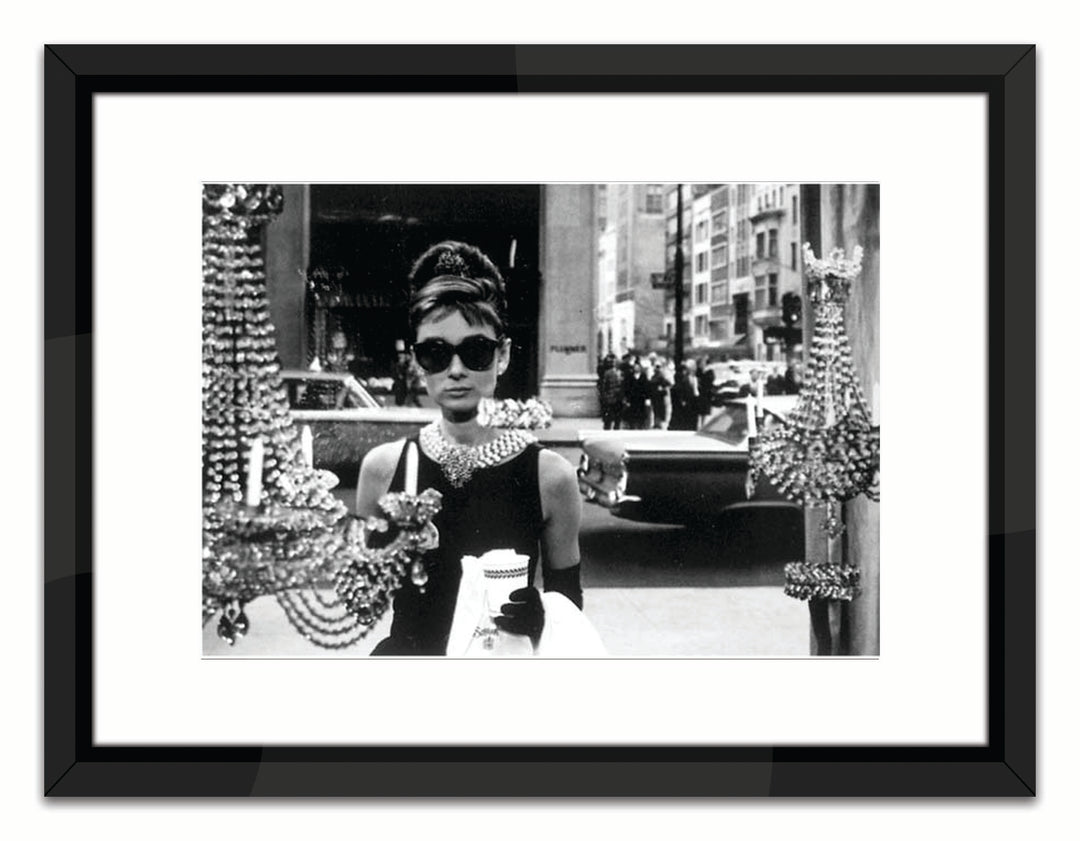 Shopping At Tiffany'S - Black Lacquer Frame - SVL101