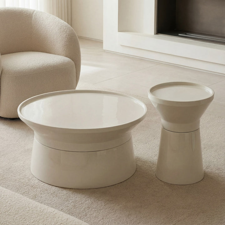 Sabine Enamel Coffee Table