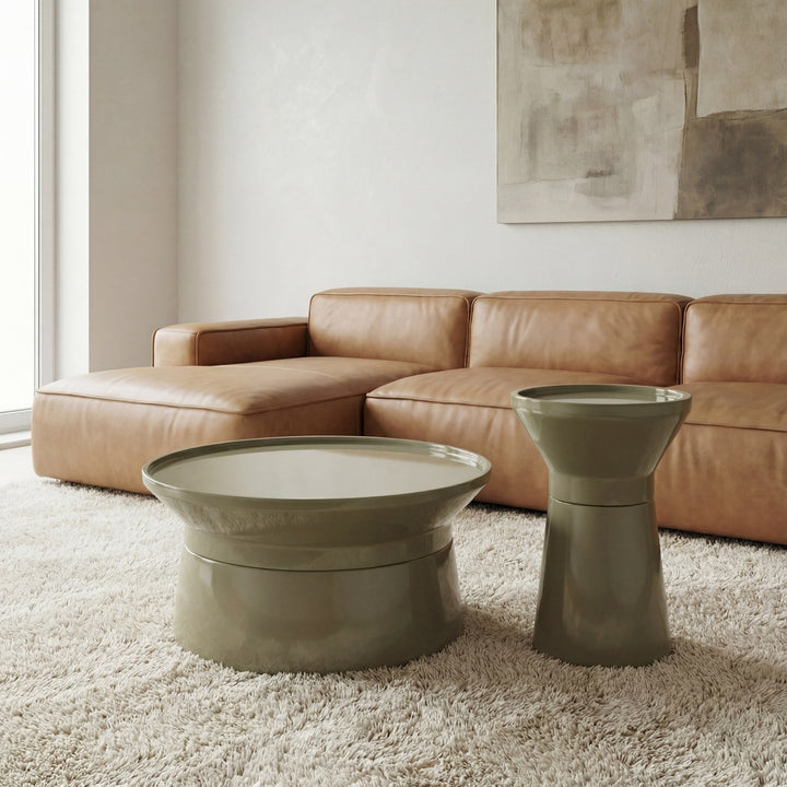 Sabine Enamel Coffee Table