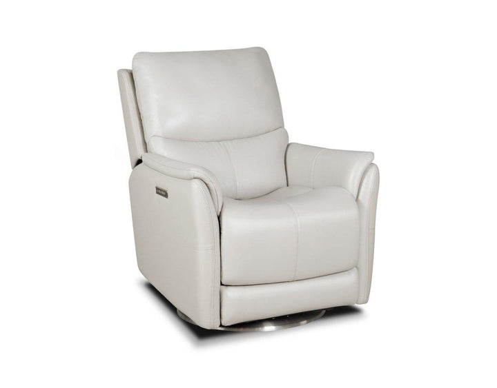 Salem Swivel Recliner w/Power Recliner - AmericanHomeFurniture