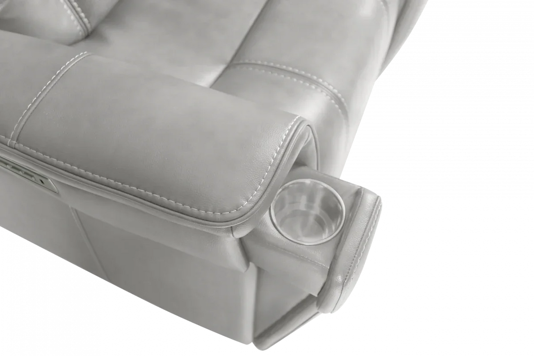 Sanibel Console Loveseat w/Power Recline, Power Head Rests, Power Lumbar & Wireless Charger (Lay Flat)