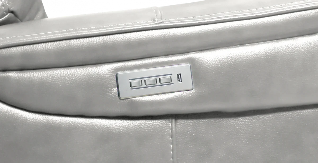 Sanibel Console Loveseat w/Power Recline, Power Head Rests, Power Lumbar & Wireless Charger (Lay Flat)