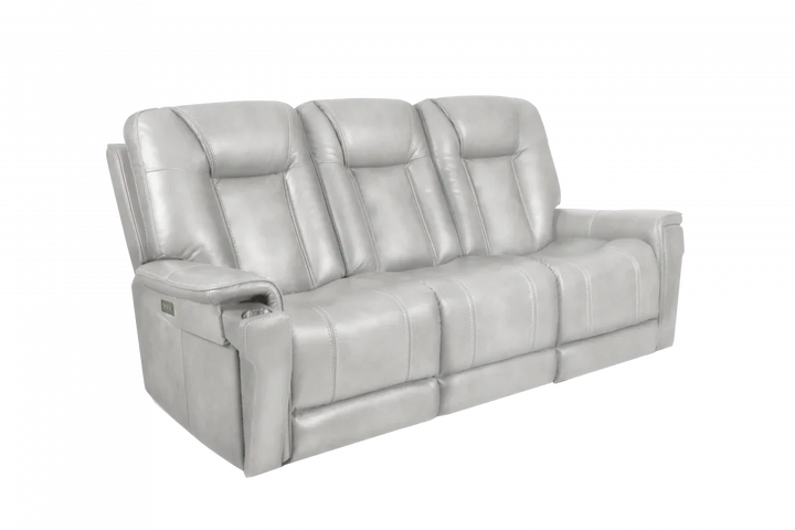Sanibel Sofa w/Power Recline, Power Head Rests & Power Lumbar (Lay Flat)