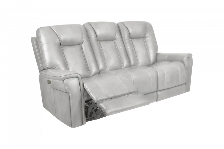 Sanibel Sofa w/Power Recline, Power Head Rests & Power Lumbar (Lay Flat)