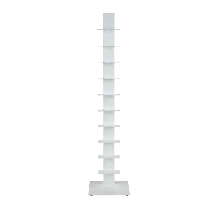 SAPIENS 60" BOOKCASE/SHELF/SHELVING TOWER IN WHITE