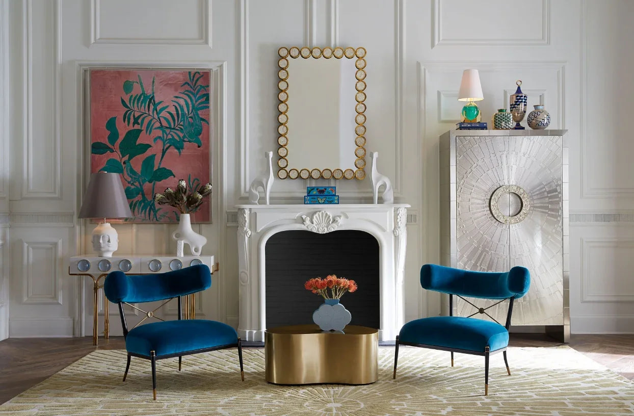 Jonathan Adler Brass Kidney Large Table ACCENT TABLES