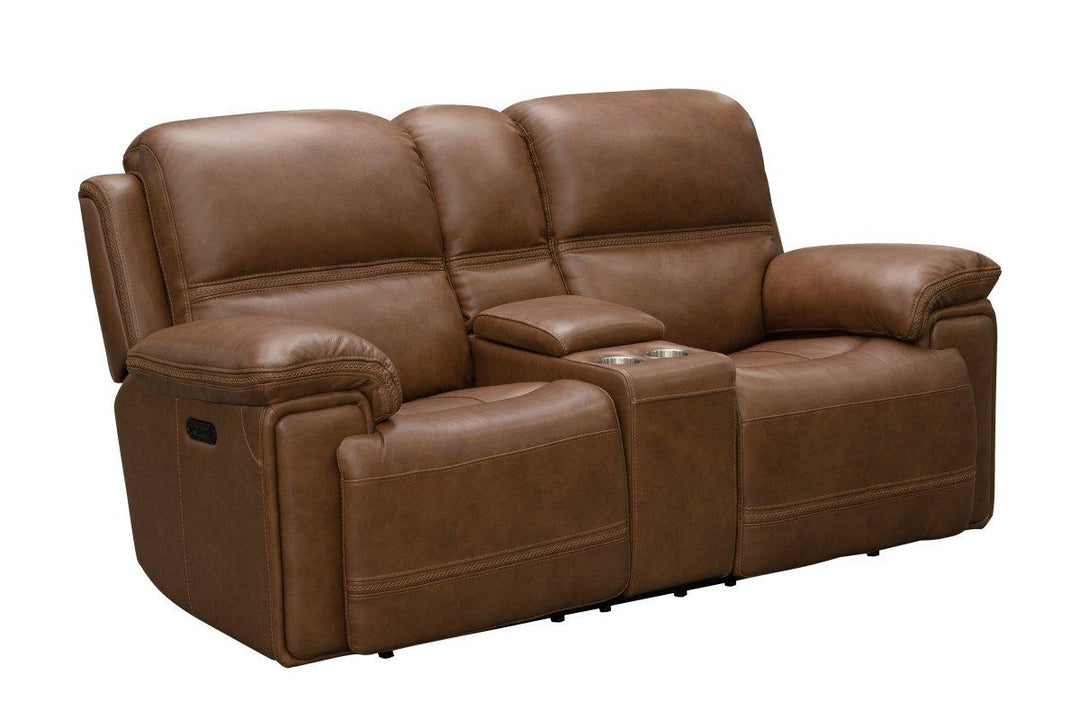 Sedrick Power Reclining Console Loveseat - AmericanHomeFurniture