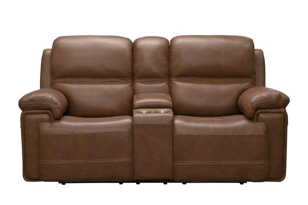 Sedrick Power Reclining Console Loveseat - AmericanHomeFurniture