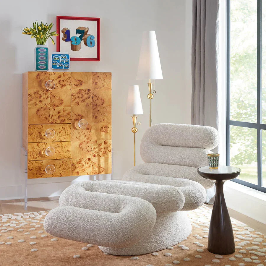 Jonathan Adler Serpentine Chaise SOFAS + SECTIONALS