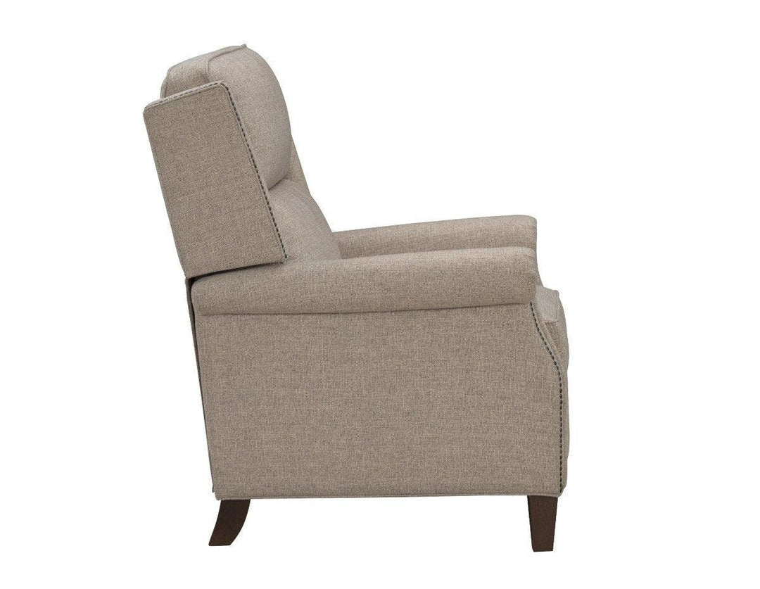 Shasta Push Thru The Arms Recliner