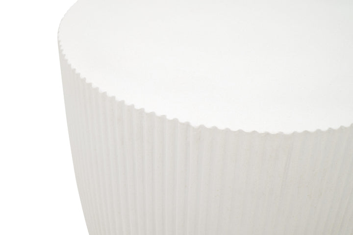Soleil Fluted End Table