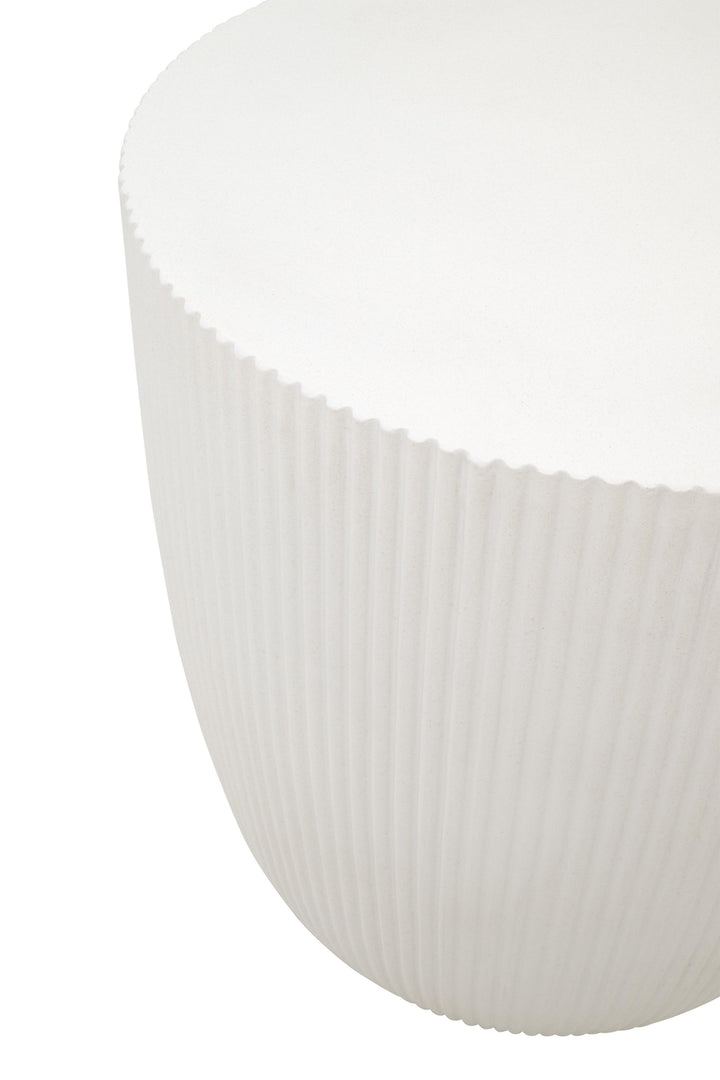 Soleil Fluted End Table