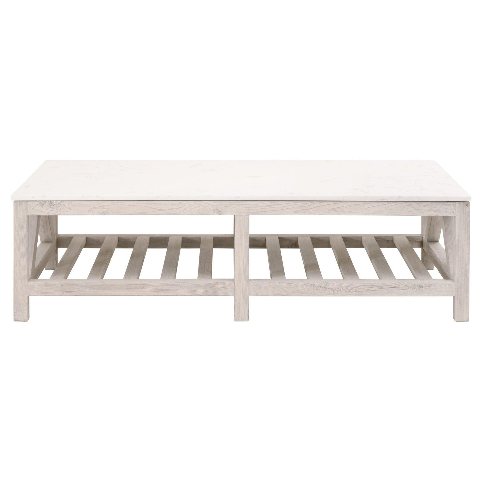 Essentials For Living - Spruce Coffee Table - 8019.WW-PNE/WHTQ | American Home Furniture