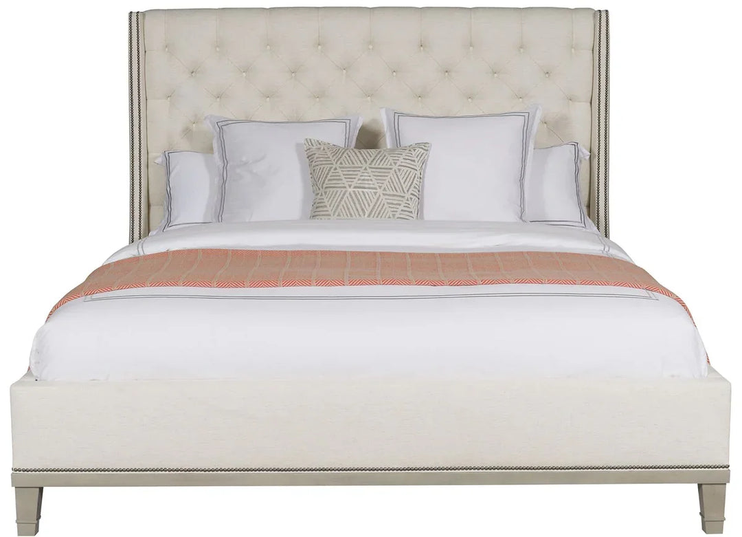 American Home Furniture Vanguard Furniture Cleo Queen Bead Tannery & Loom Program