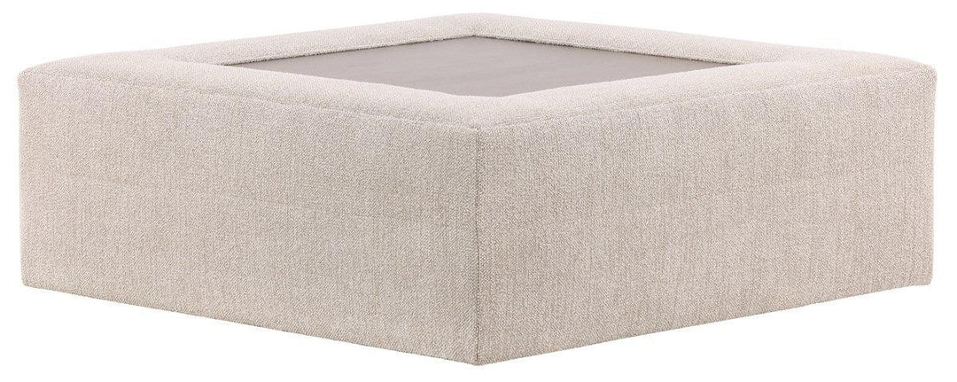 Topper Oatmeal Fabric / Flaxen Stone Finish