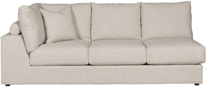 American Home Furniture Vanguard Furniture Lucca Left Corner Sofa Module