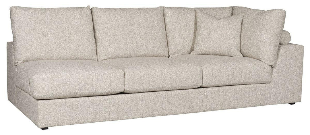 American Home Furniture Vanguard Furniture Lucca Right Corner Sofa Module