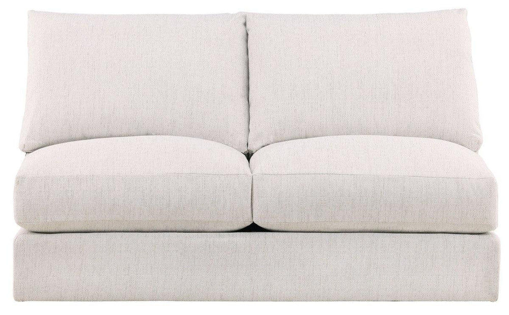 American Home Furniture Vanguard Furniture Lucy Armless Loveseat