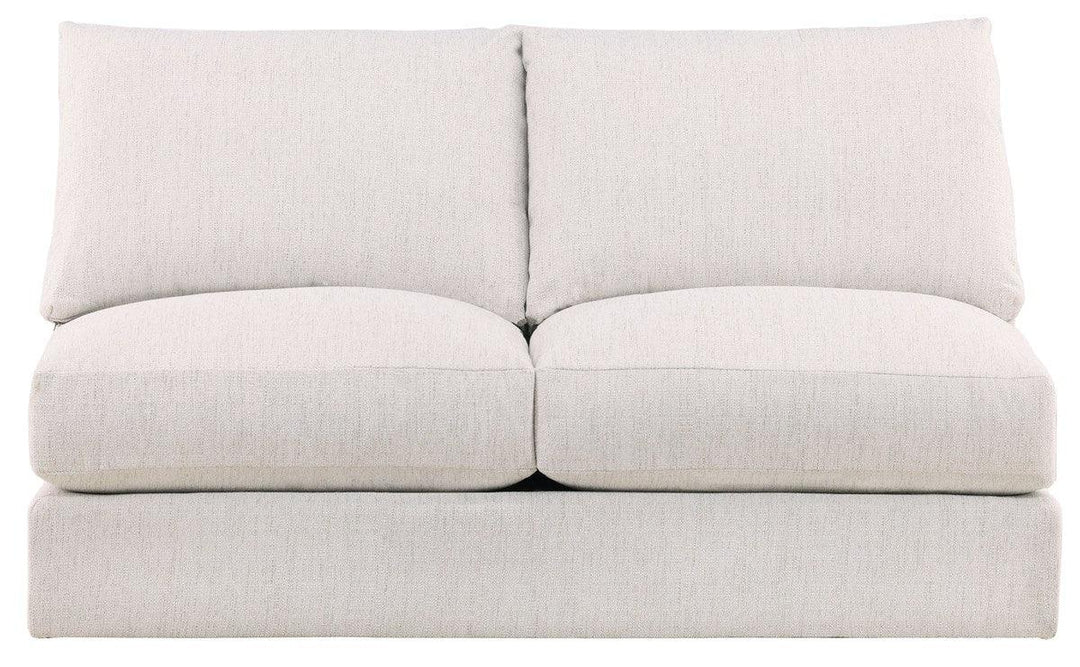 American Home Furniture Vanguard Furniture Lucy Armless Loveseat