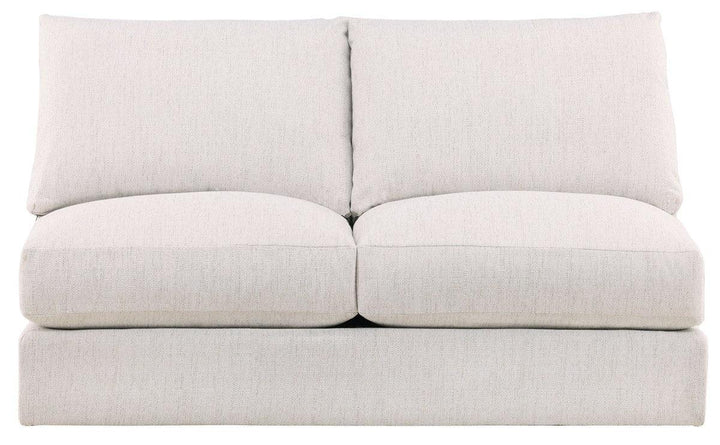 American Home Furniture Vanguard Furniture Lucy Armless Loveseat