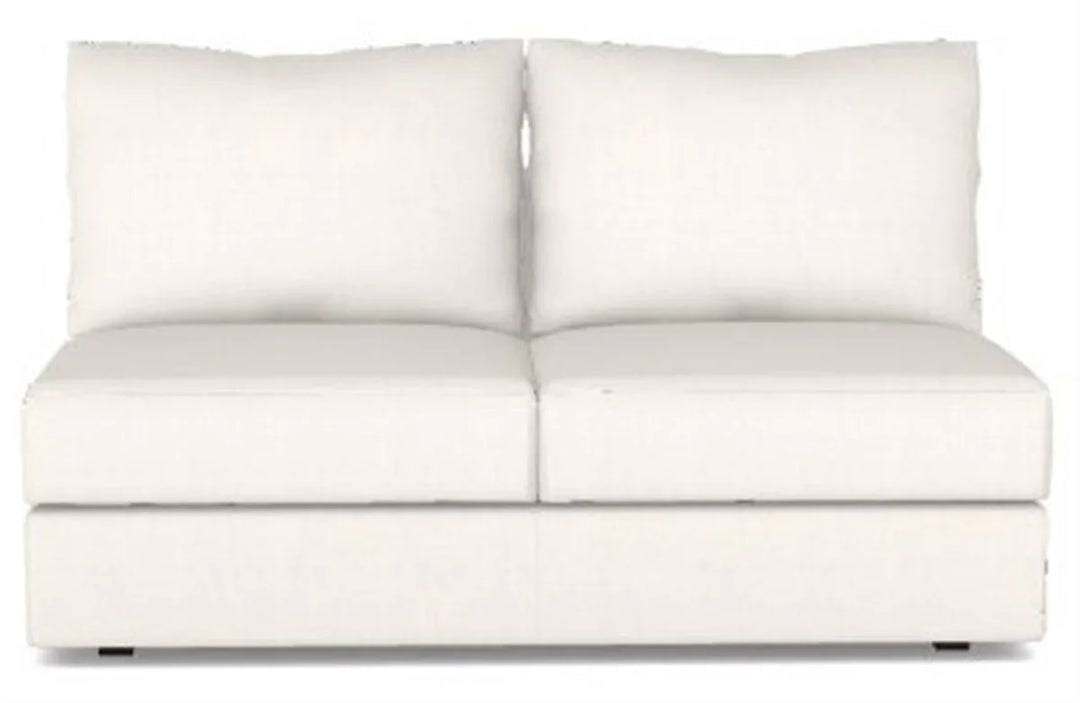 American Home Furniture Vanguard Furniture Lucy Armless Loveseat