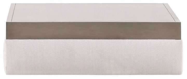 American Home Furniture Vanguard Furniture Lucy Square Bumper w/Wood Tray