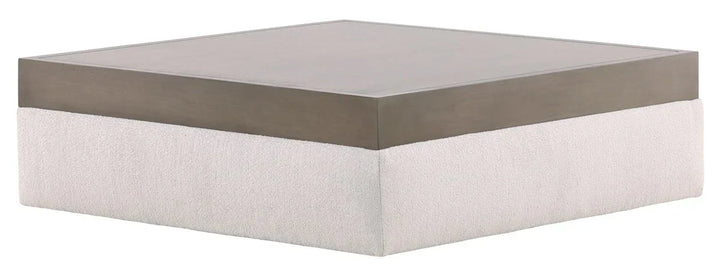 American Home Furniture Vanguard Furniture Lucy Square Bumper w/Wood Tray