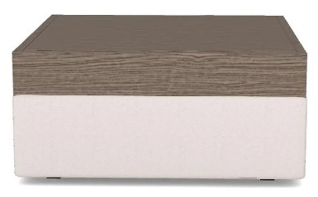 American Home Furniture Vanguard Furniture Lucy Square Bumper w/Wood Tray