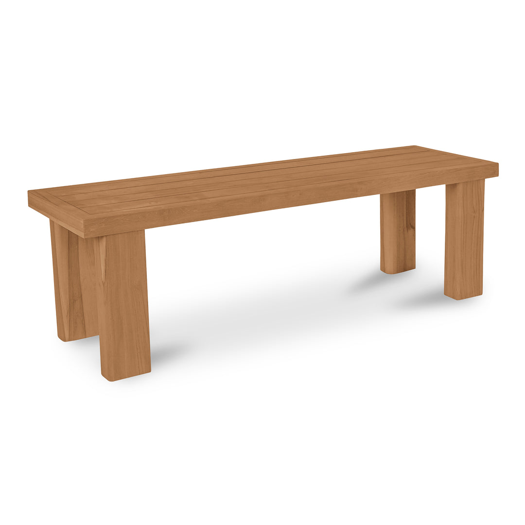American Home Furniture Moe's Home Collection Marina Outdoor Dining Bench