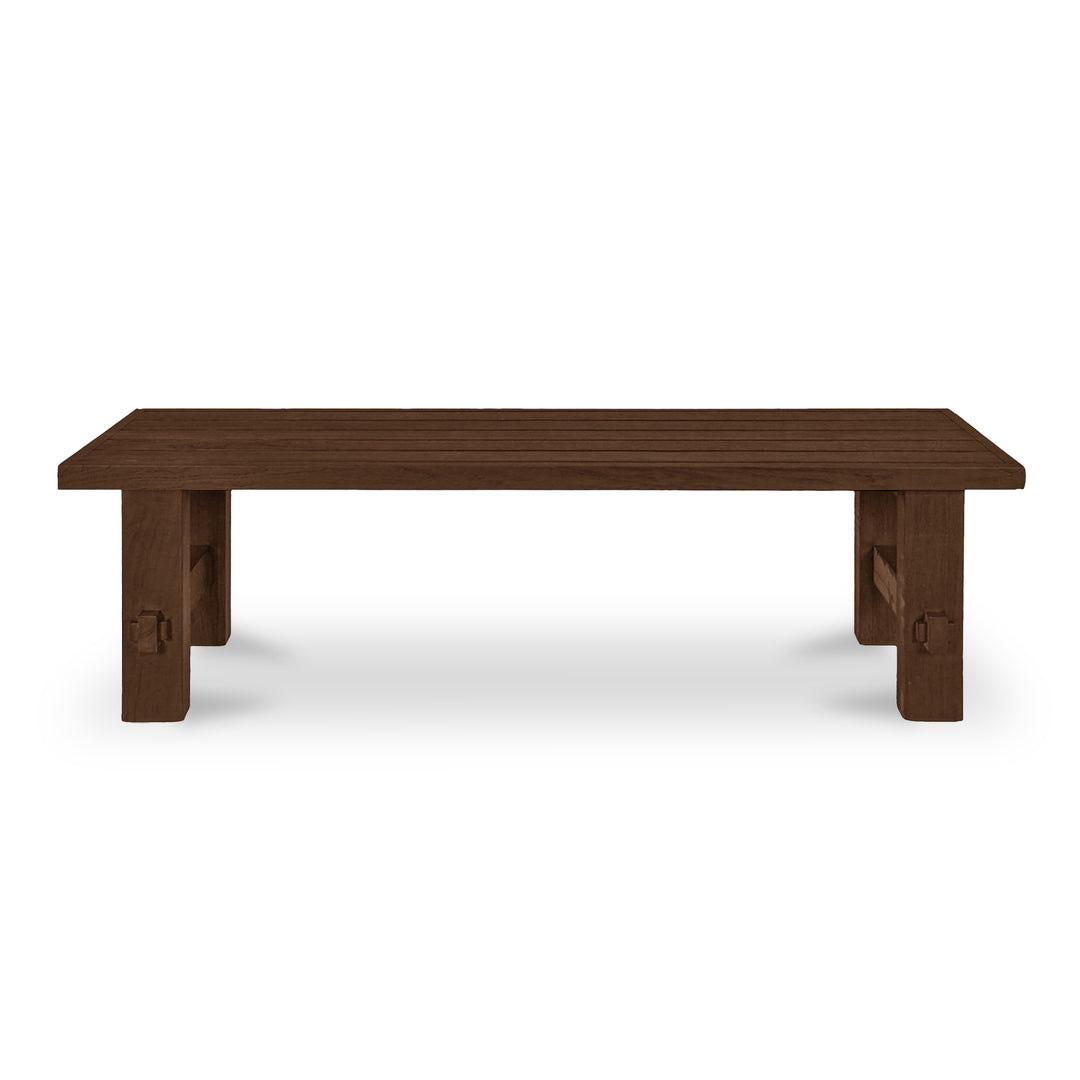 American Home Furniture Moe's Home Collection Esmond Outdoor Dining Bench