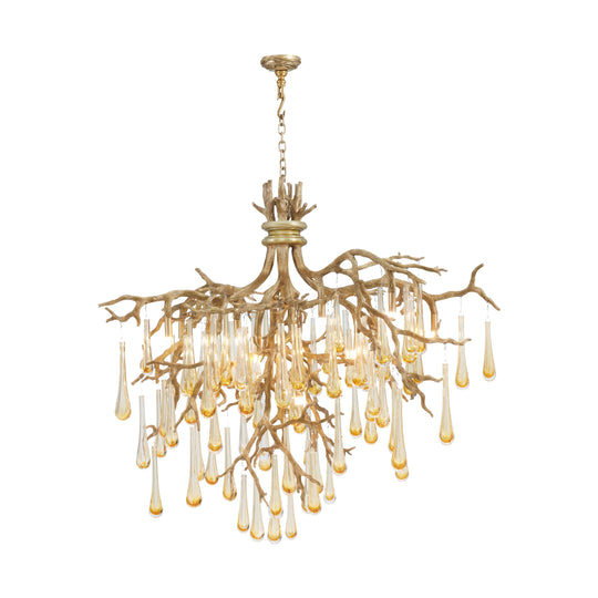 Theodore Alexander Lloret Media 12 Light Chandelier CHANDELIERS