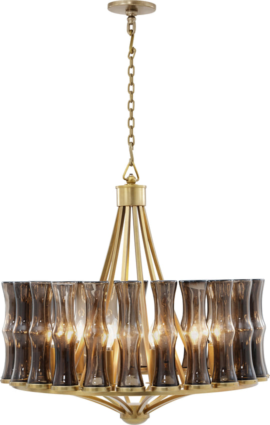 Theodore Alexander Preston Media 12 Light Chandelier CHANDELIERS
