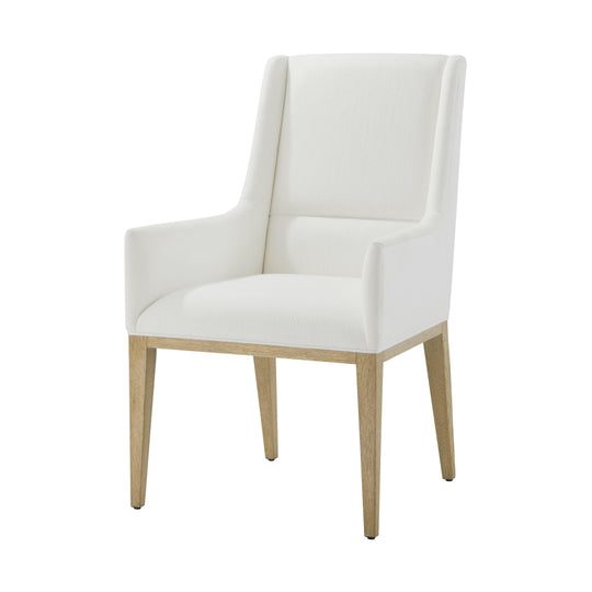 Theodore Alexander Balboa Upholstered Dining Armchair - Set Of 2 DINING CHAIRS