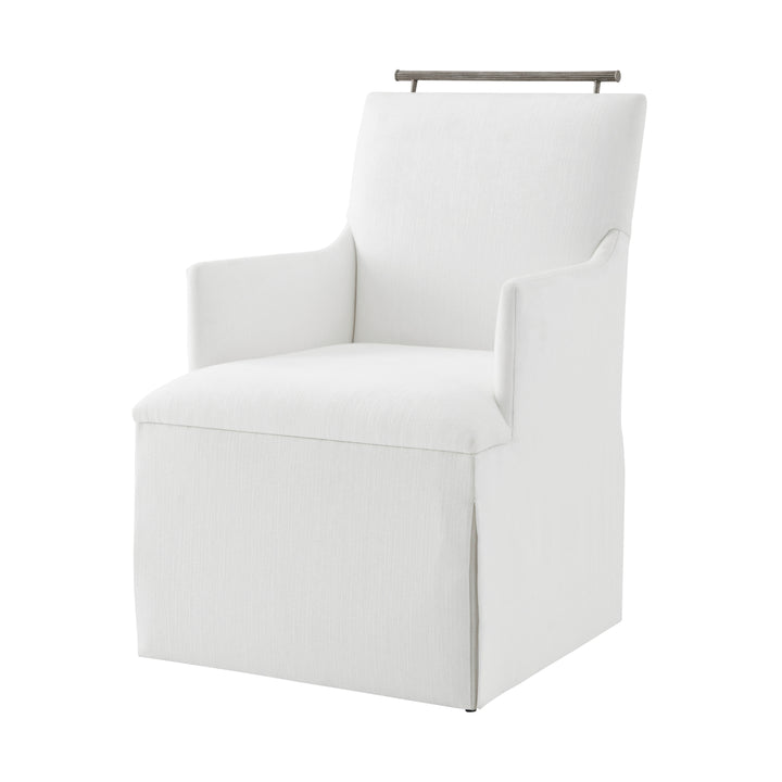 American Home Furniture | Theodore Alexander - Balboa Upholstered Dining Armchair II - Set Of 2