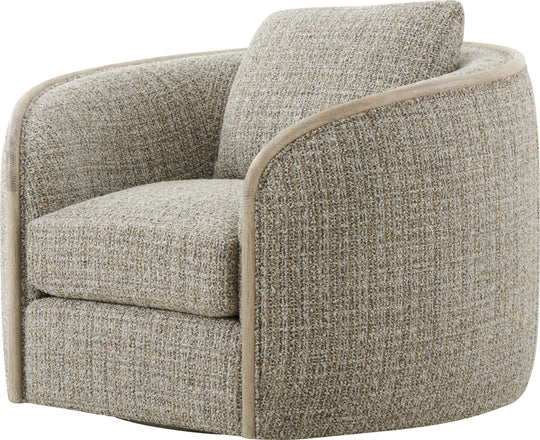 Theodore Alexander Toulon Swivel Chair ACCENT + LOUNGE CHAIRS