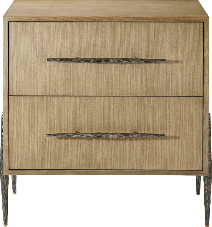 Essence Two Drawer Nightstand - AmericanHomeFurniture