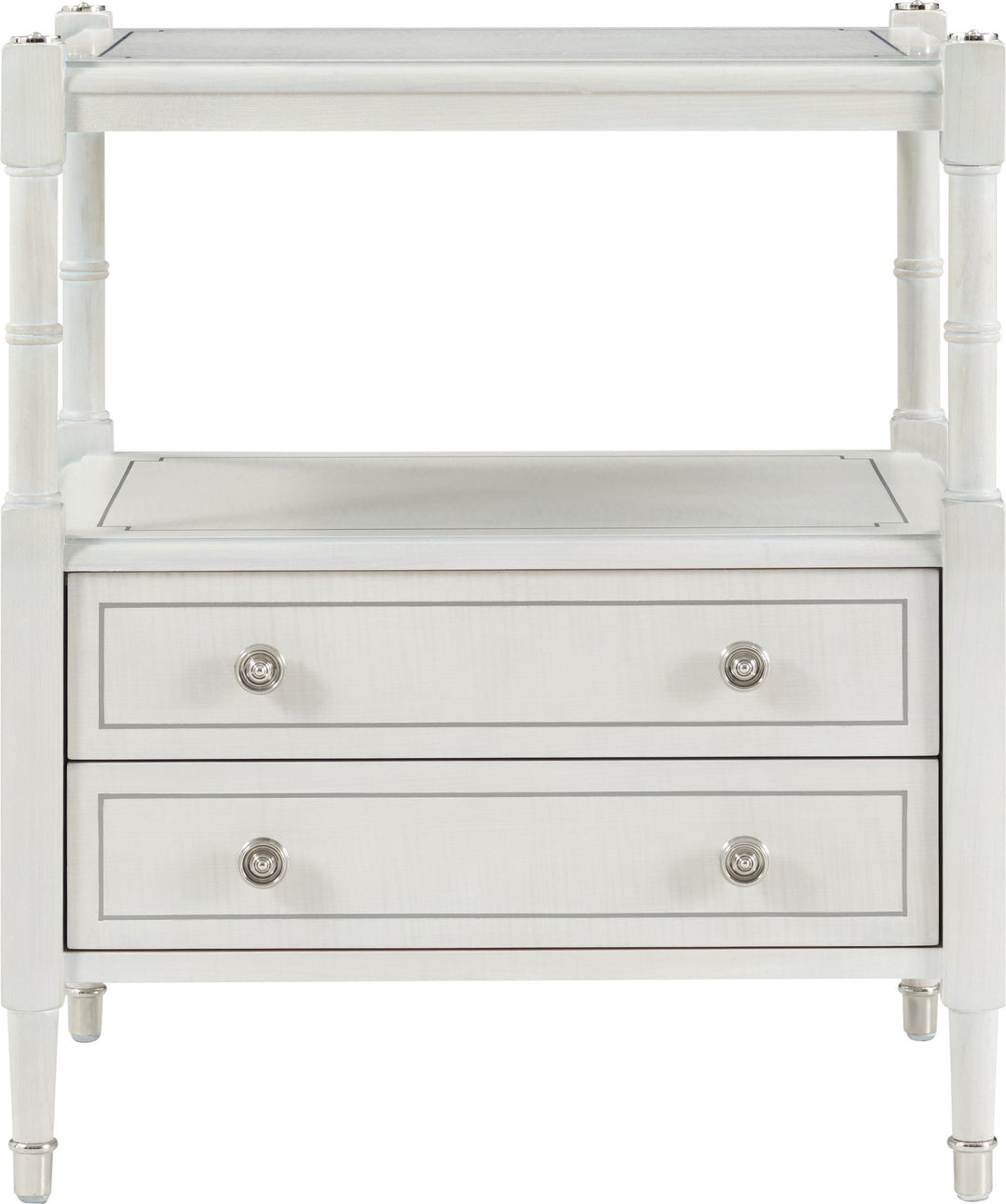 American Home Furniture | Theodore Alexander - Spencer London 2-Drawer Nightstand