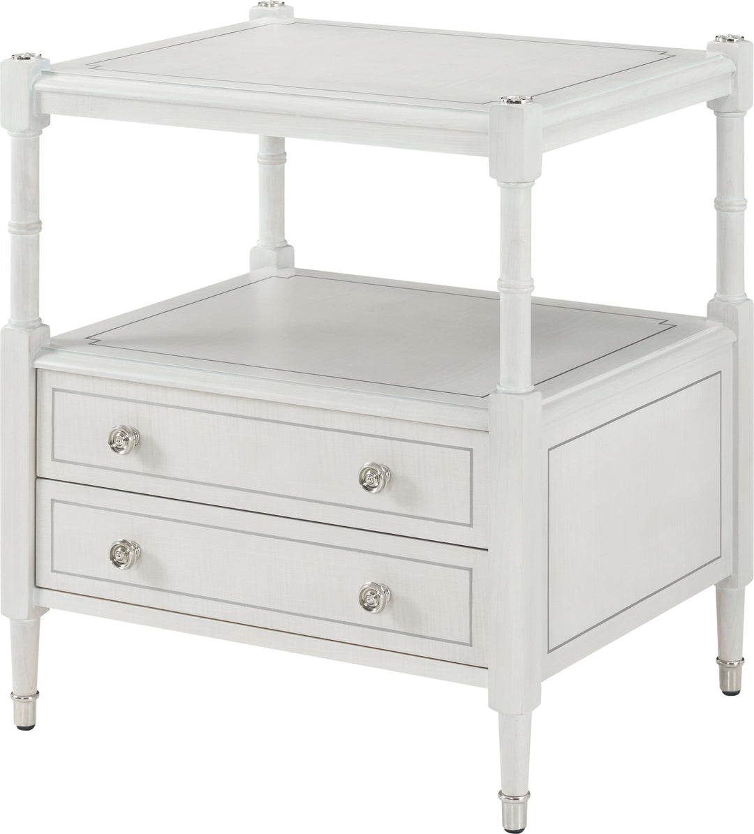 American Home Furniture | Theodore Alexander - Spencer London 2-Drawer Nightstand