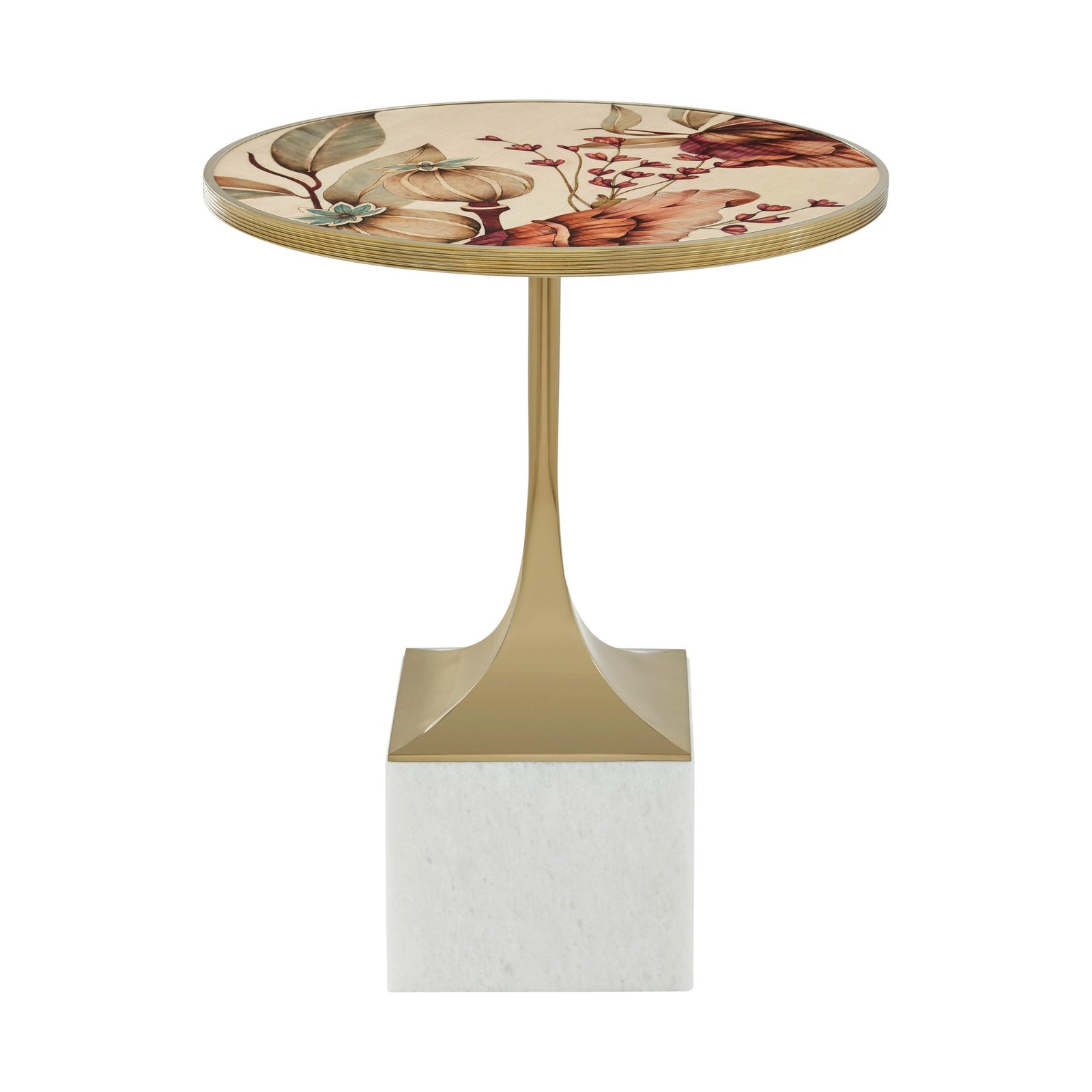 Theodore Alexander Bouquet Side Table ACCENT TABLES