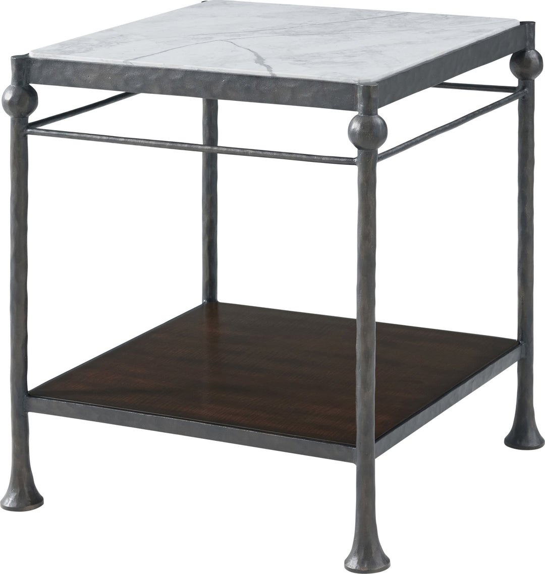 American Home Furniture | Theodore Alexander - Spencer London Metal Side Table